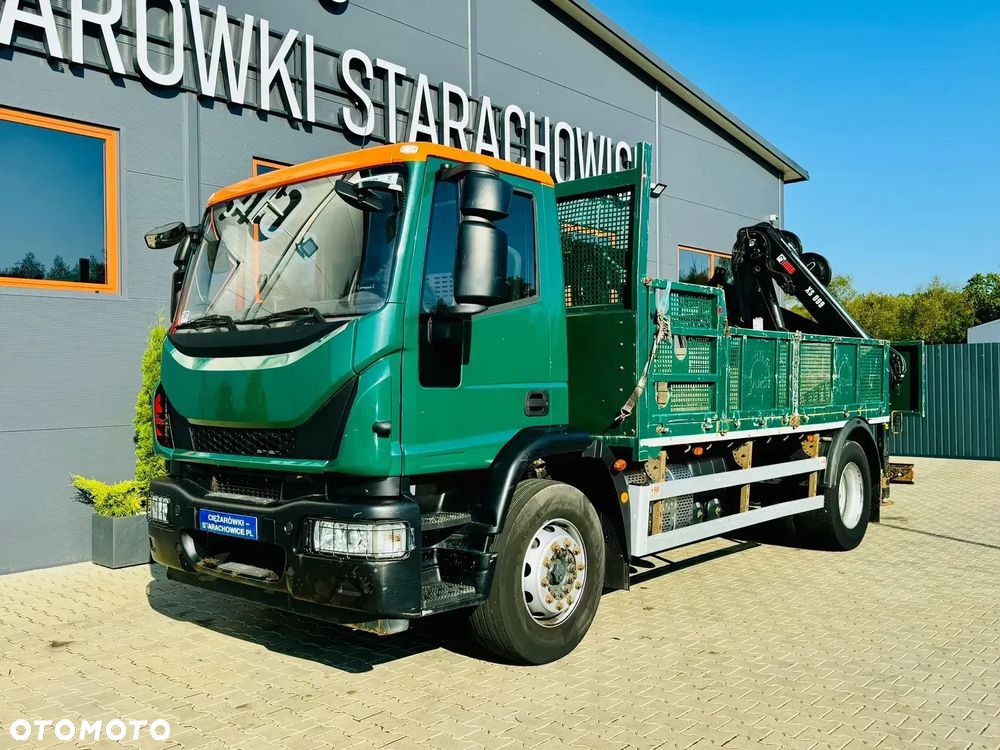 Iveco Iveco Eurocargo 180E25 // Klimatyzacja /  4x2 // skrzynia + HDS żuraw HIAB dzwig - 5