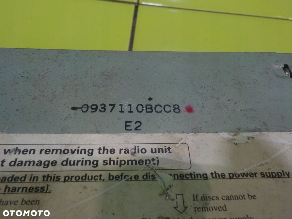 LEXUS RX300 II 3.0 B 03r 5D radio CD 86120-48220 - 10