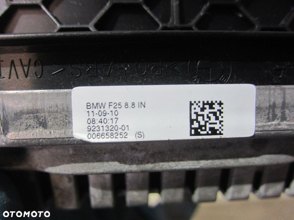 BMW X3 F25 EKRAN WYŚWIETLACZ NAWIGACJI 8.8" 65509289584 65509231320 9231320 - 8