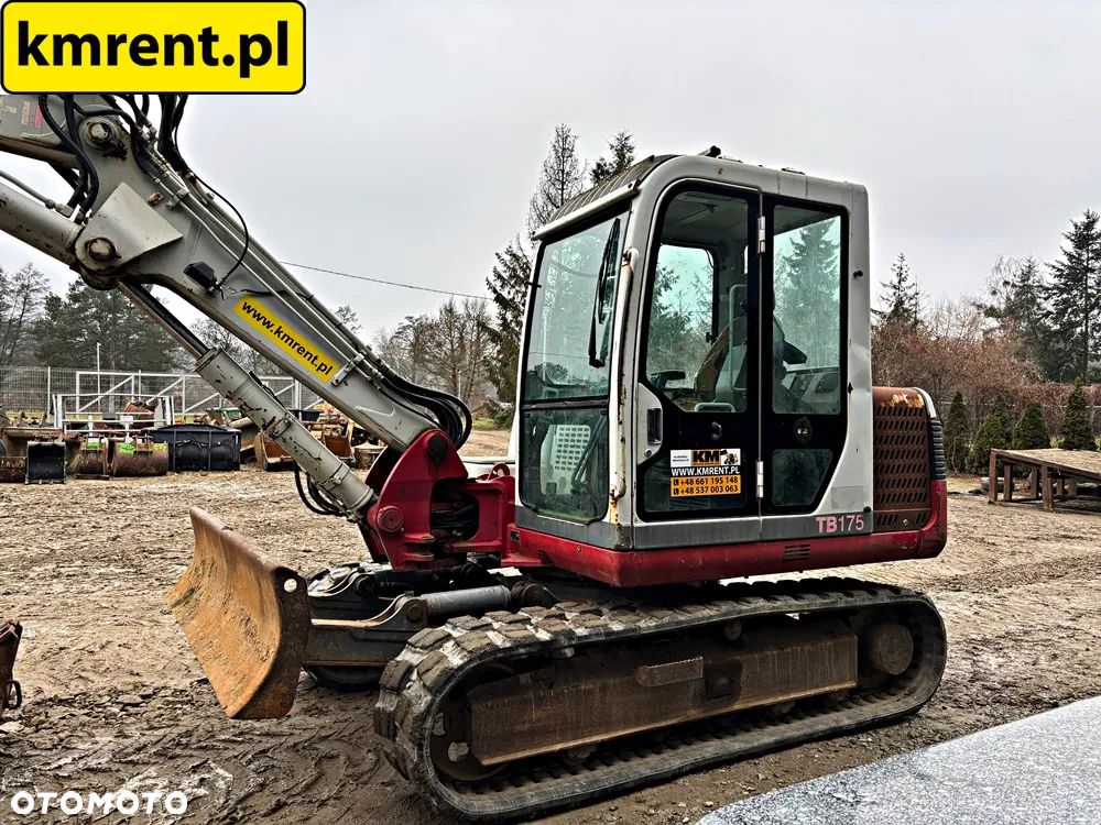 Takeuchi TB175 KOPARKA GĄSIENICOWA 2007r. |  JCB 8085 8080 MECALAC 8 MCR - 14