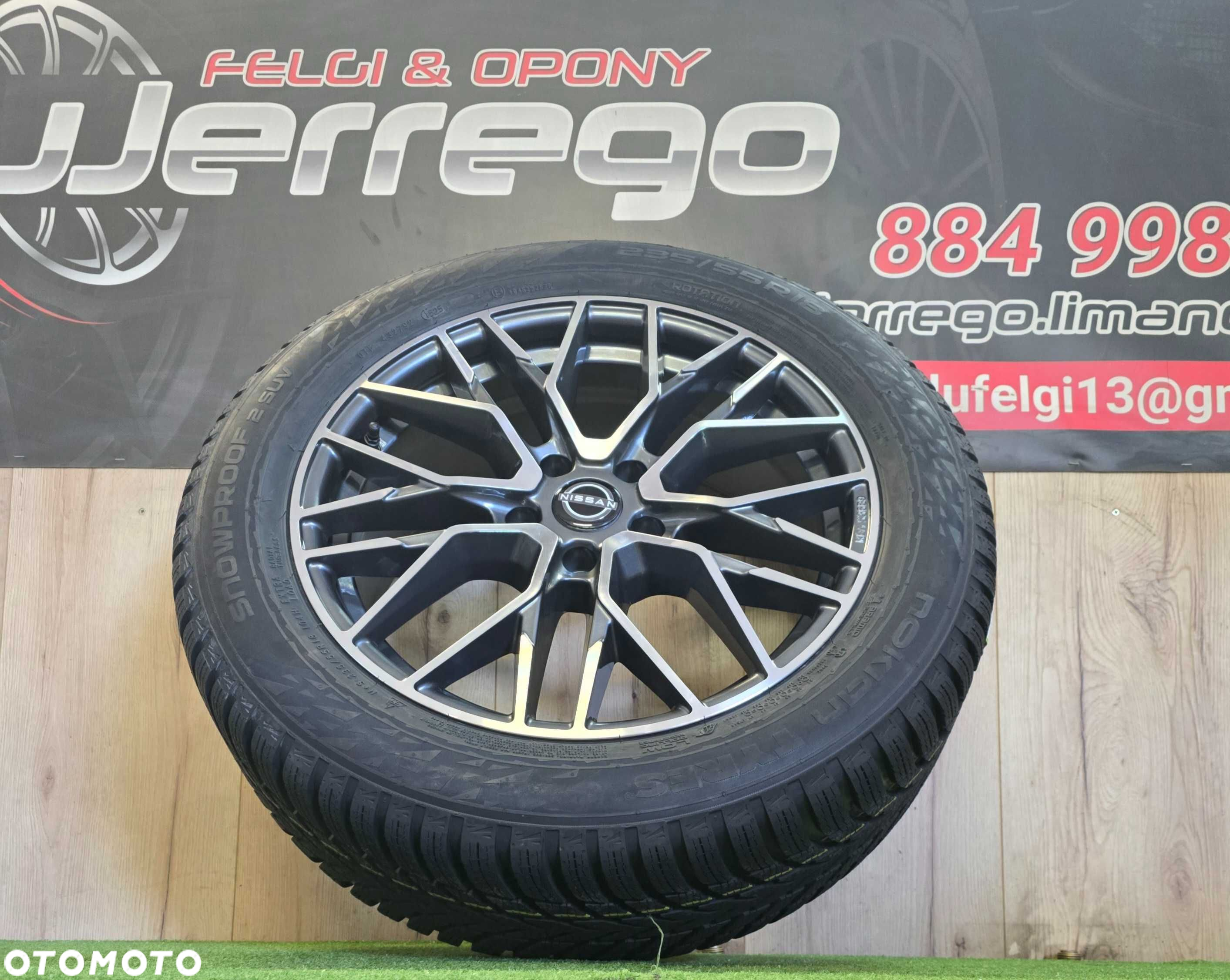 Koła Zimowe NISSAN QASHQAI 18x5x114,3 Nokian SnowProof2 235/55/R18 - 7