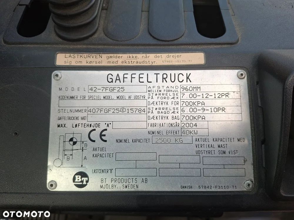 BT Toyota 42-7FGF 25 - 9