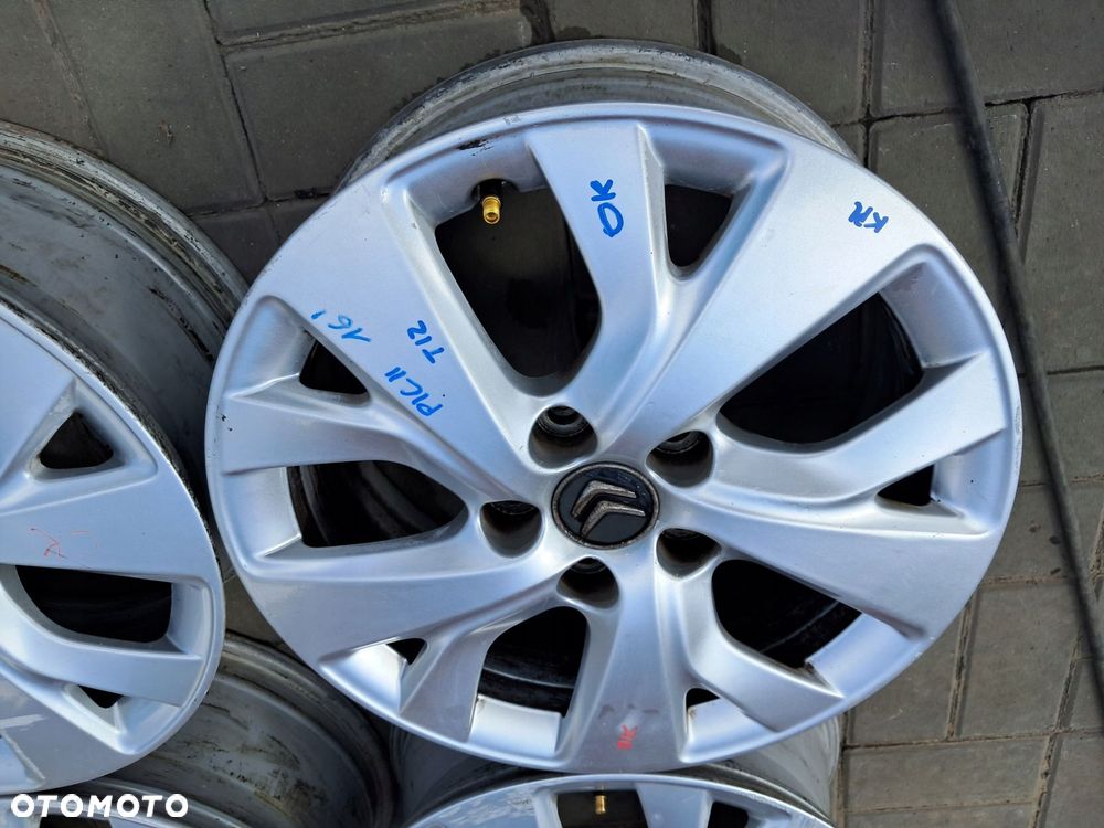 citroen c4 picasso ii felgi aluminiowe 16" 5x108 et47 9677089777 - 7