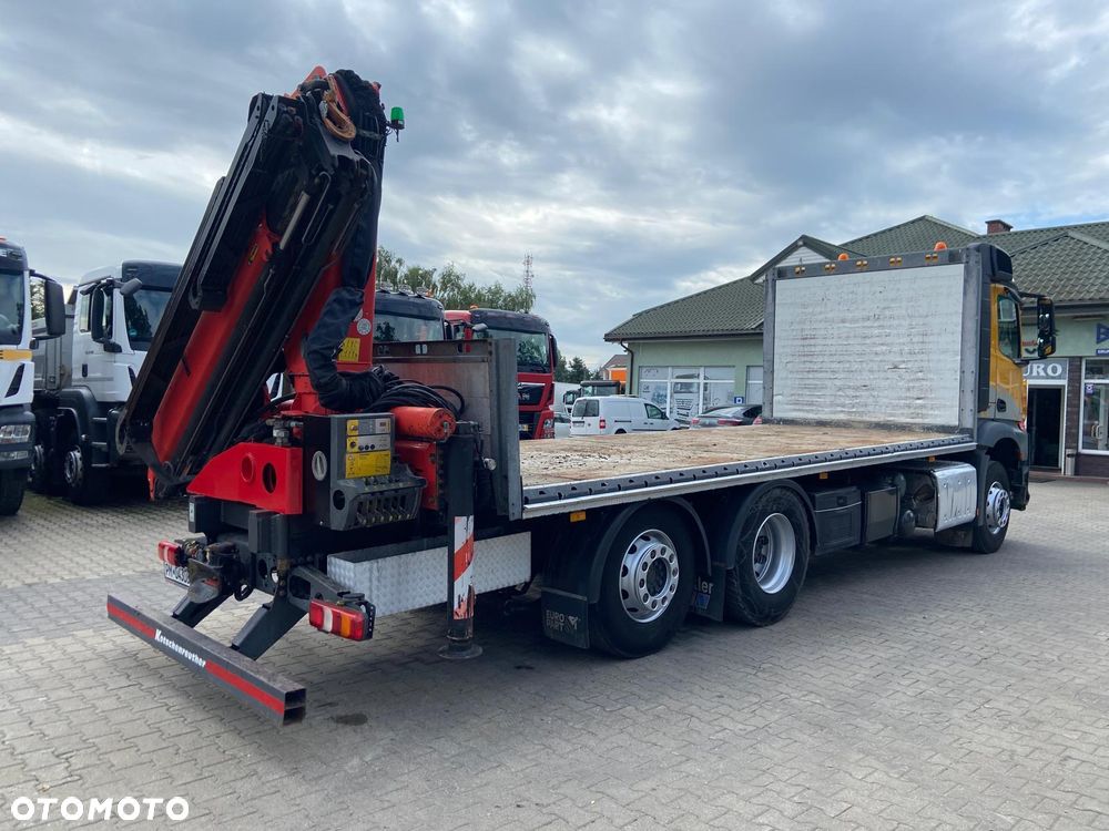 Mercedes-Benz AROCS 2545 6X2 platforma  + żuraw Palfinger PK20001 - 8