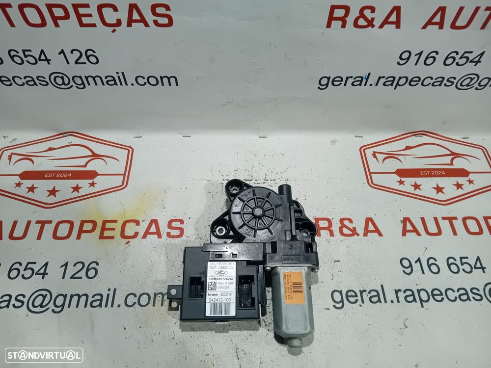 Motor Elevador Vidro Porta Frente Direito Ford Focus MK2 7M5T14B533 Original - 4