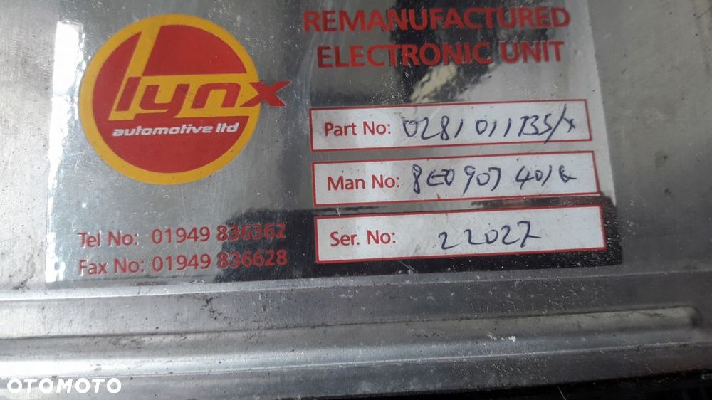 Audi A4 A6 B6 VW B5 2.5 TDI komputer silnika 8E0907401 8D0907401N - 4