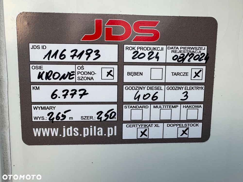 Krone Doppelstock ,Carrier Vector HE19, 6.000 km!! - 36
