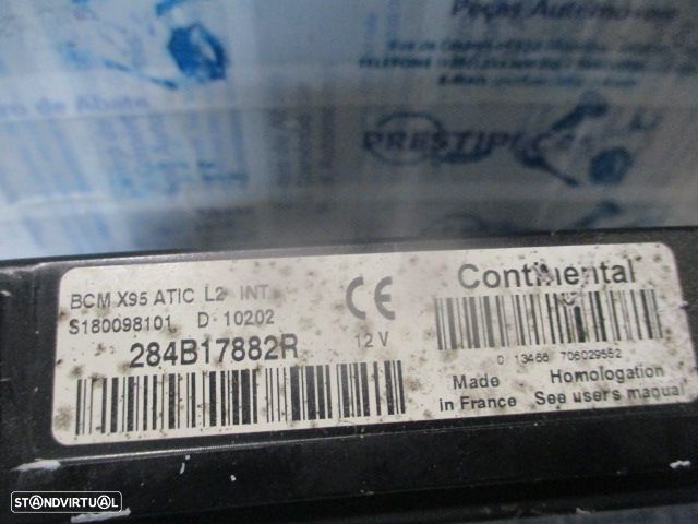 Centralina 237100777R 237100033R  8200604932  284B17882R RENAULT MEGANE 3 2014 1.5DCI 105CV 5P CINZA CONTINENTAL - 8