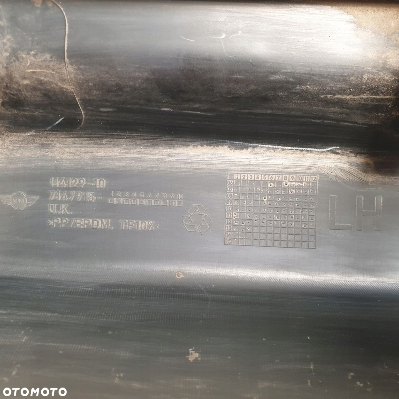 LISTWA PROGOWA PRÓG LEWA NAKŁADKA MINI COOPER R56 7147915 - 5