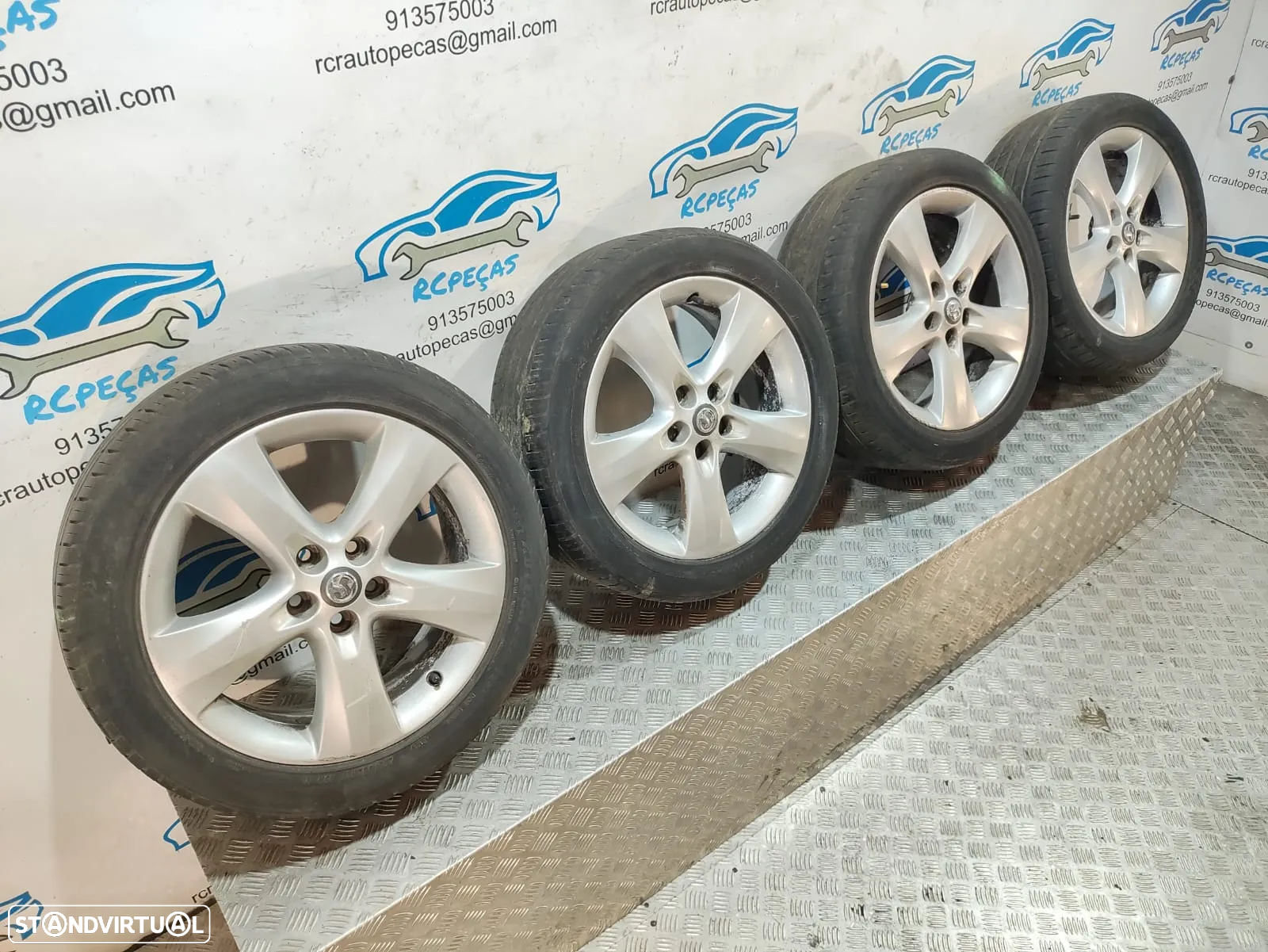 - Jantes 17 Originais Opel Astra J 7J ET42 5x105 - 10
