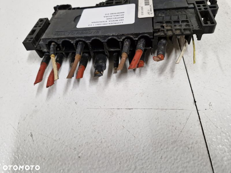 CITROEN DS5 DS4 I 1 2.0 HDI MODUŁ STEROWNIK BEZPIECZNIK AKUMULATORA 9665878380 - 4