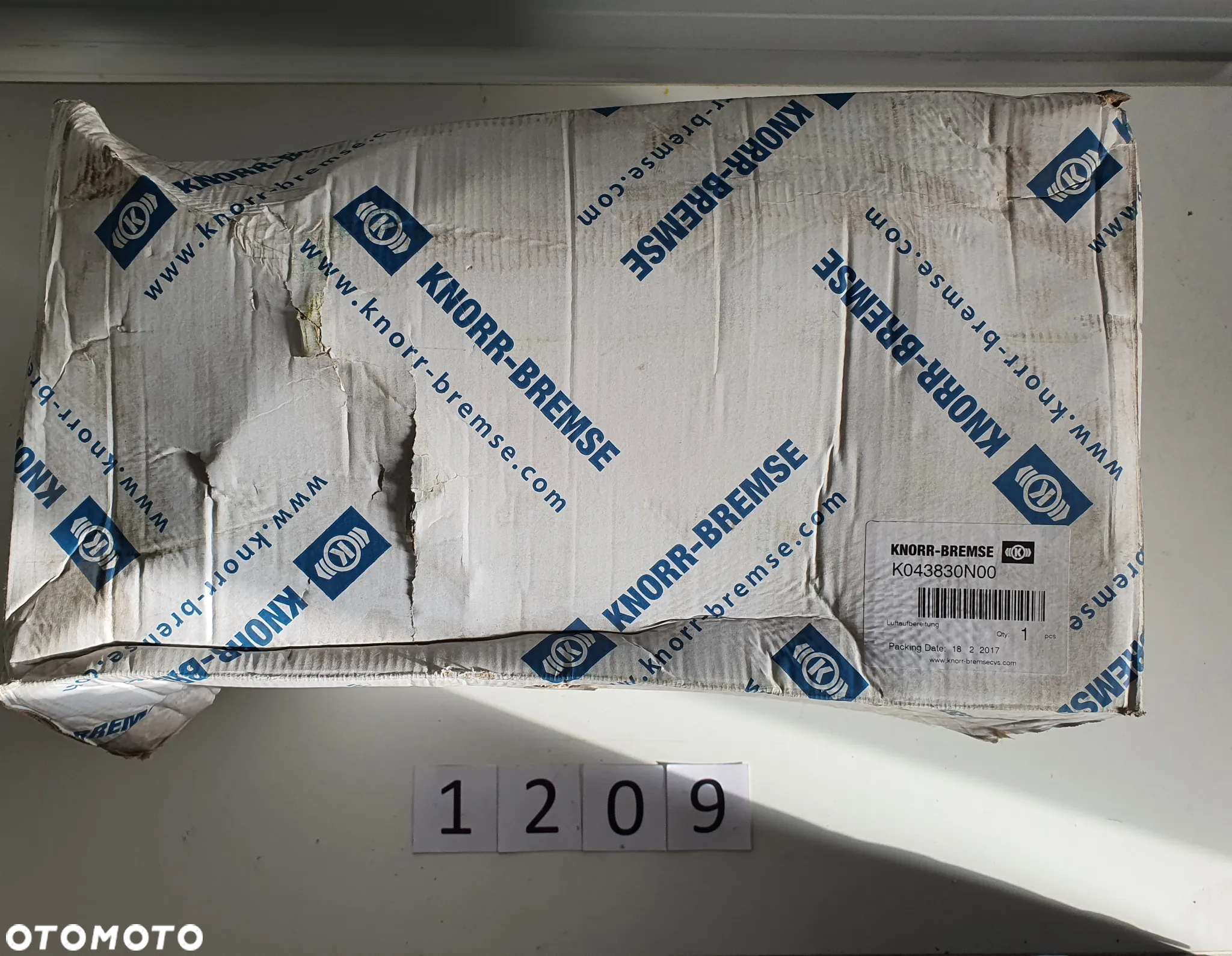 Osuszacz powietrza Knorr-Bremse K043830N00 - 8