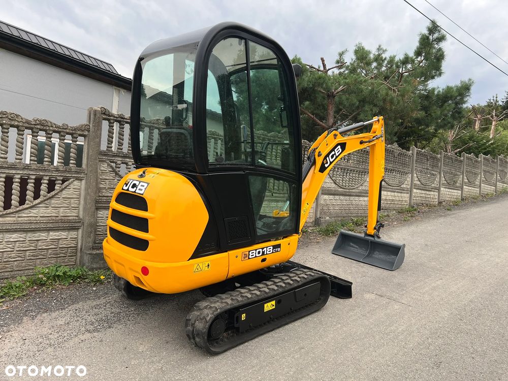 JCB 8018 CTS | Minikoparka JCB 8018 | 2 Tony | Rozsuwane Gąsienice | Stan IDEALNY | Mini Koparka | - 4