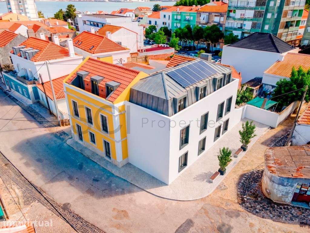 Apartamento T1 Novo | Empreendimento Casa Amarela | Trafaria - Grande imagem: 3/65