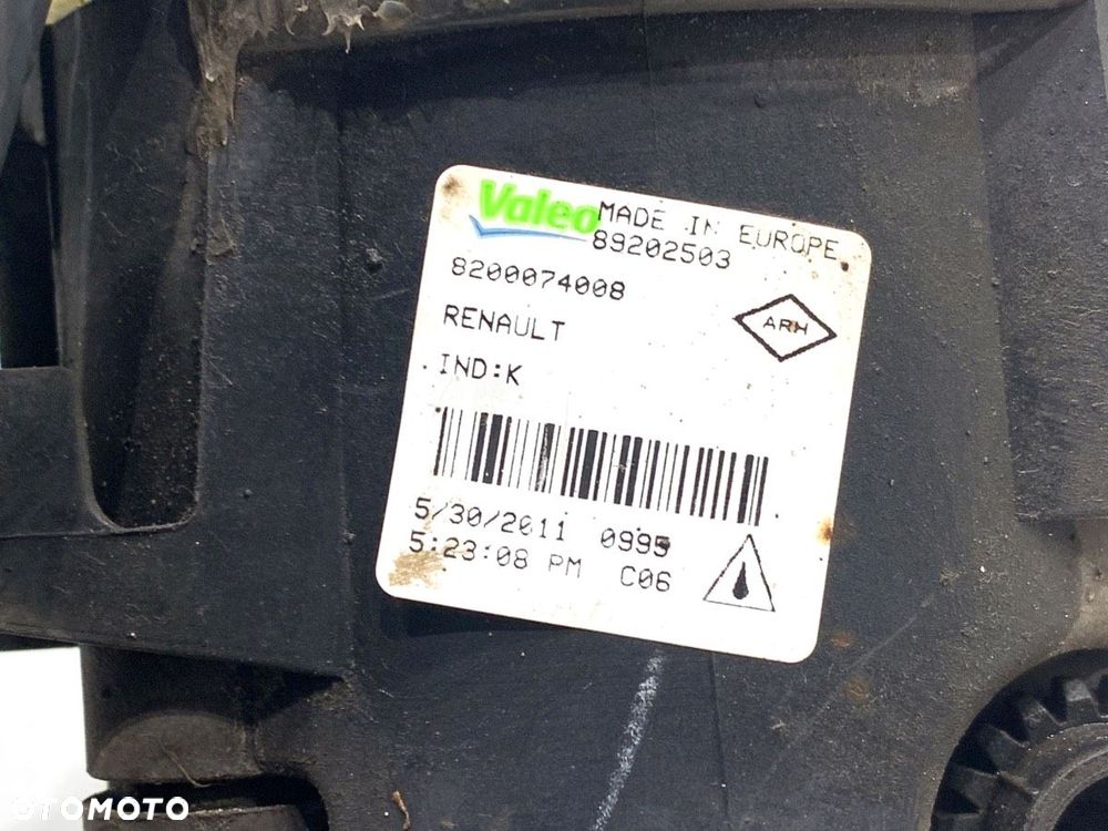 HALOGEN LEWY PRZÓD  DACIA DUSTER (HS_) 2010 - 2018 1.5 dCi (HSAJ) 66 kW [90 KM] olej napędowy 2010 - 5