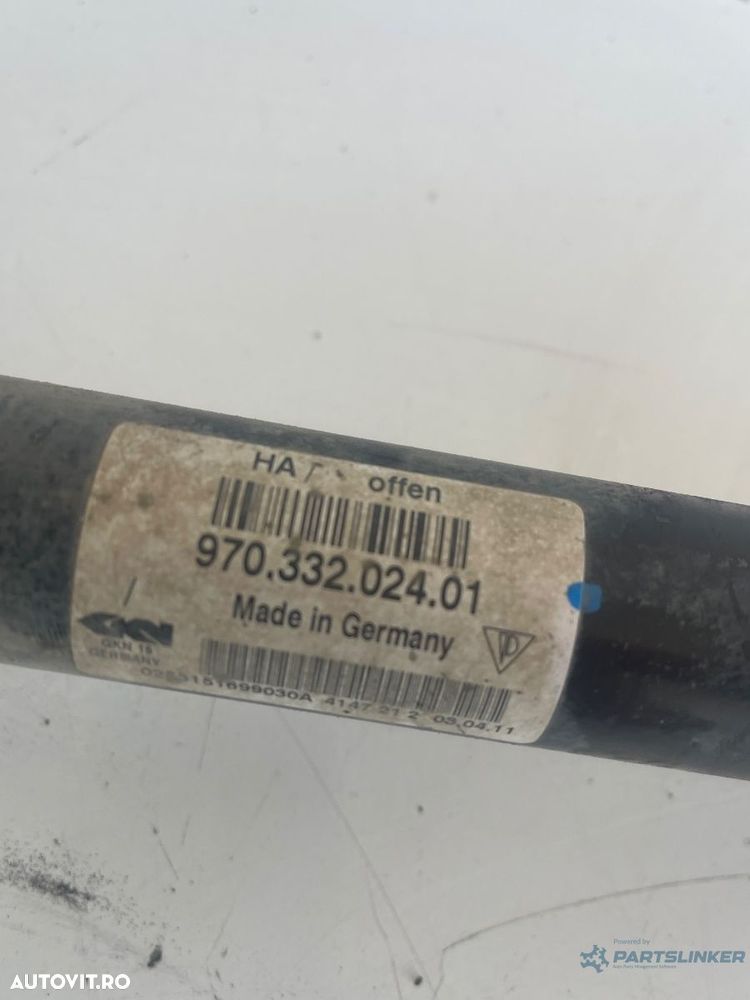 Planetară dreapta spate PORSCHE PANAMERA 970 2009 - 2016 3.6 4 M 46.40 97033202401 - 2