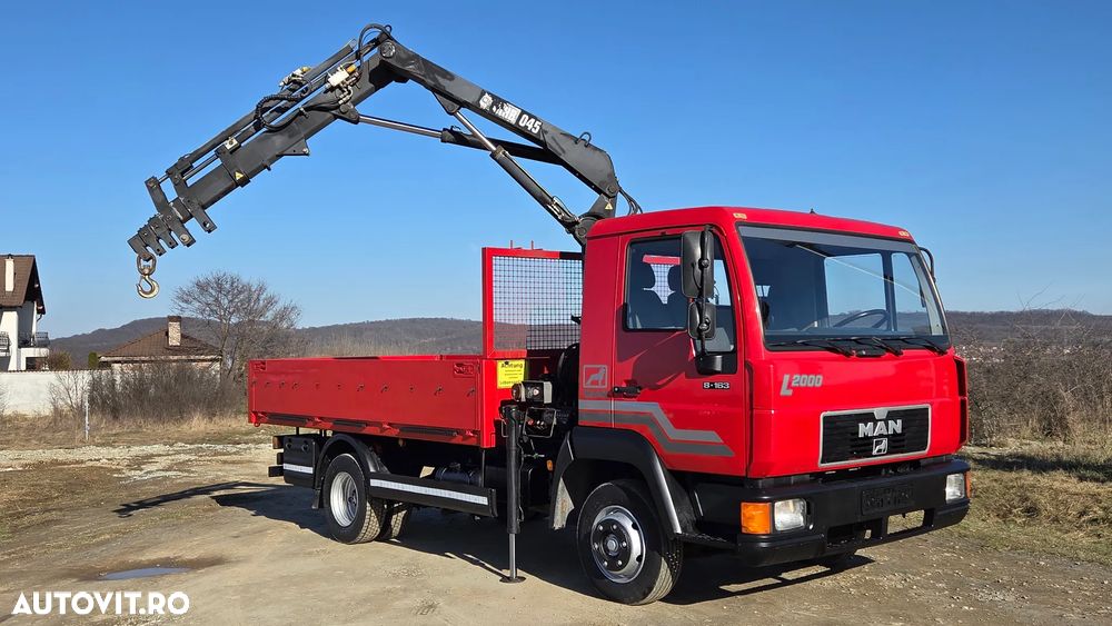 MAN macara Hiab 10m - 1