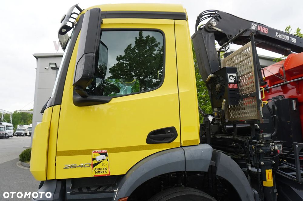 Mercedes-Benz Arocs 2640 6x4 / 100 tys. km! / HIAB X-Hiduo 158 / rotator / Wywrotka 2-stronna - 12