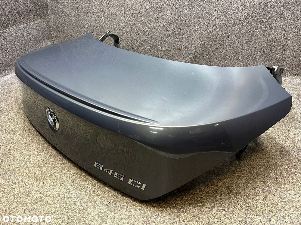 Klapa bagaznika tyl klamka zamek 440/7 STRATUS METALLIC BMW E63 645Ci ładna - 7