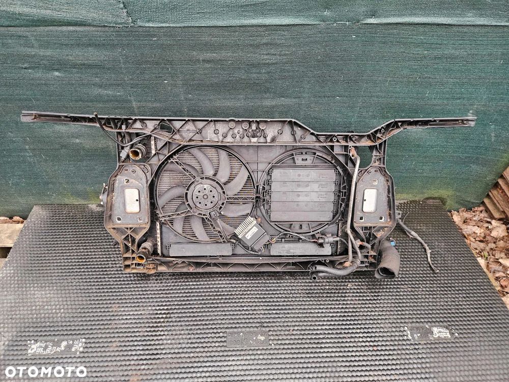 Pas Przedni Wzmocnienie Czołowe Belka Zderzaka Chłodnice Intercooler Wentylator 1.8 2.0 TFSI 2.0 TDI AUDI A4 B8 - 25