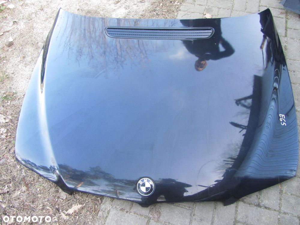 maska przód bmw e65 czarna - 1