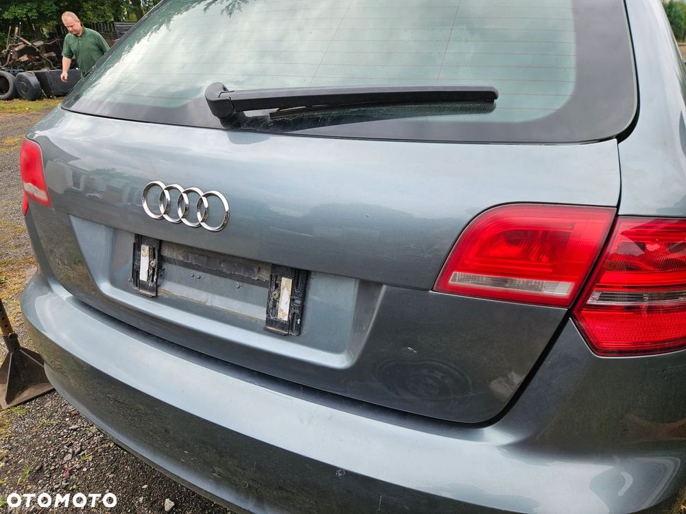 KLAPA BAGAŻNIKA TYŁ AUDI A3 8P 5D LIFT SPORTBACK LY7E - 3