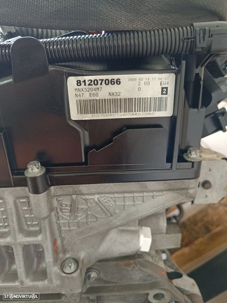 Motor n47 BMW 520D 177cv E60 168 mil km 2009 N47D20A - 10