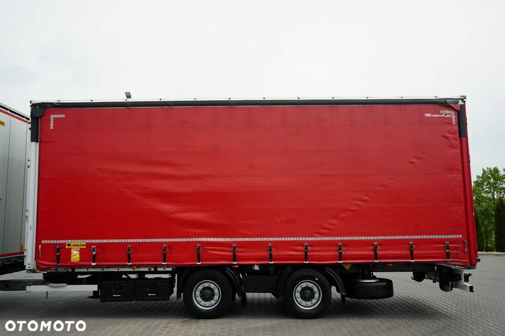 Mercedes-Benz ACTROS 2545 / ZESTAW TANDEM 120 M3 / PRZEJAZDOWY / 6x2 / OŚ PODNOSZONA / BIG SPACE / WIELTON / 2021 - 11