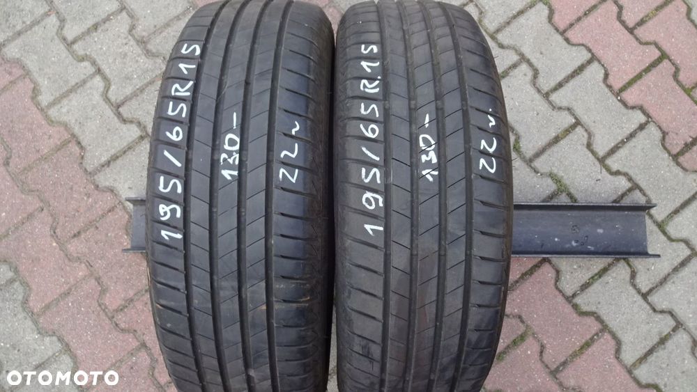 Opony letnie 2 szt. 195/65R15 Bridgestone Turanza T005 91V 2022r.
