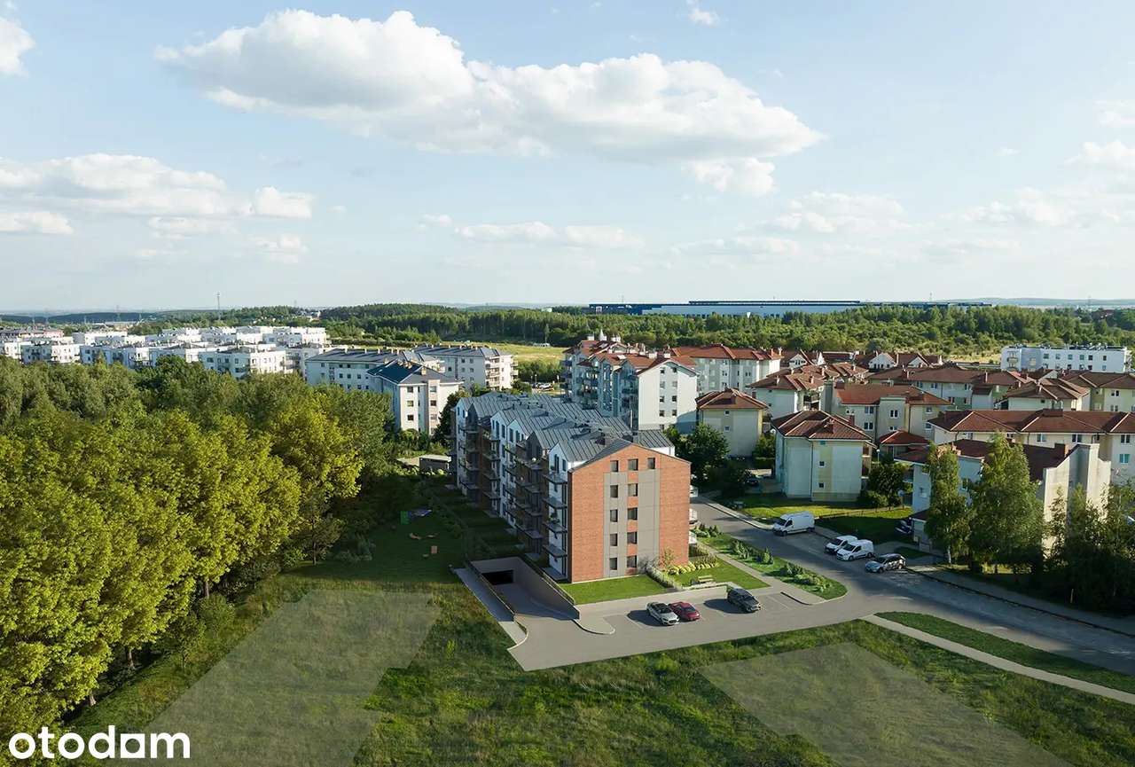 2-pokojowe mieszkanie 43m2 + balkon Bezpośrednio