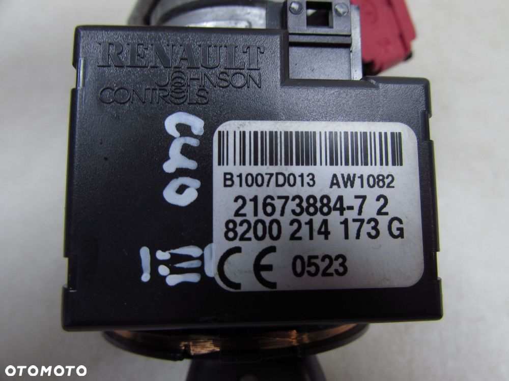 RENAULT CLIO III 05-09 STACYJKA KLUCZYK KOSTKA 21673884 8200214173G - 6