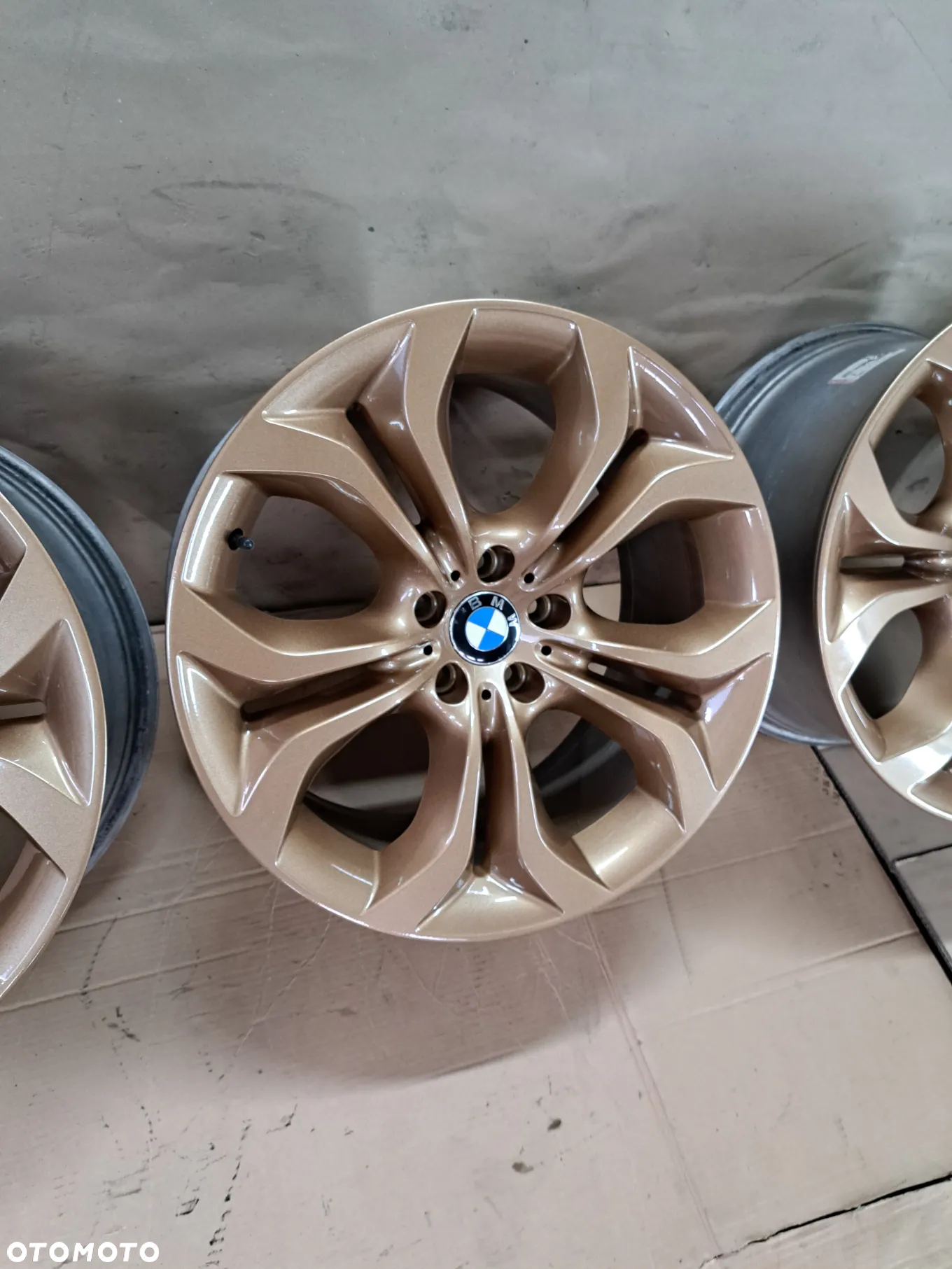 Alufelgi BMW x5 x6 e70 e71 20 cali dwie szerokości platynowy brąz - 3