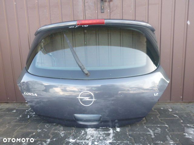 KLAPA TYŁ TYLNA OPEL CORSA D KOMPLETNA Z168 3D - 2