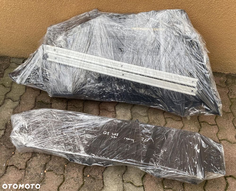 AUDI Q8 4M8 BAGAŻNIK KOMPLETNY TAPICERKA PODŁOGA BOCZEK SZYNY ORYGINAŁ - 8