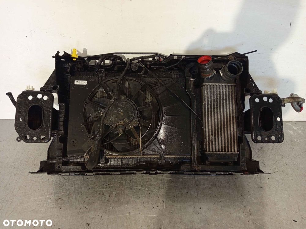 + PAS PRZEDNI FORD FIESTA MK7 7 VII 1.4 1.5 1.6 TDCI DIESEL BELKA WZMOCNIENIE CZOŁOWE CHŁODNICA WODY OBUDOWA WENTYLATOR - 5