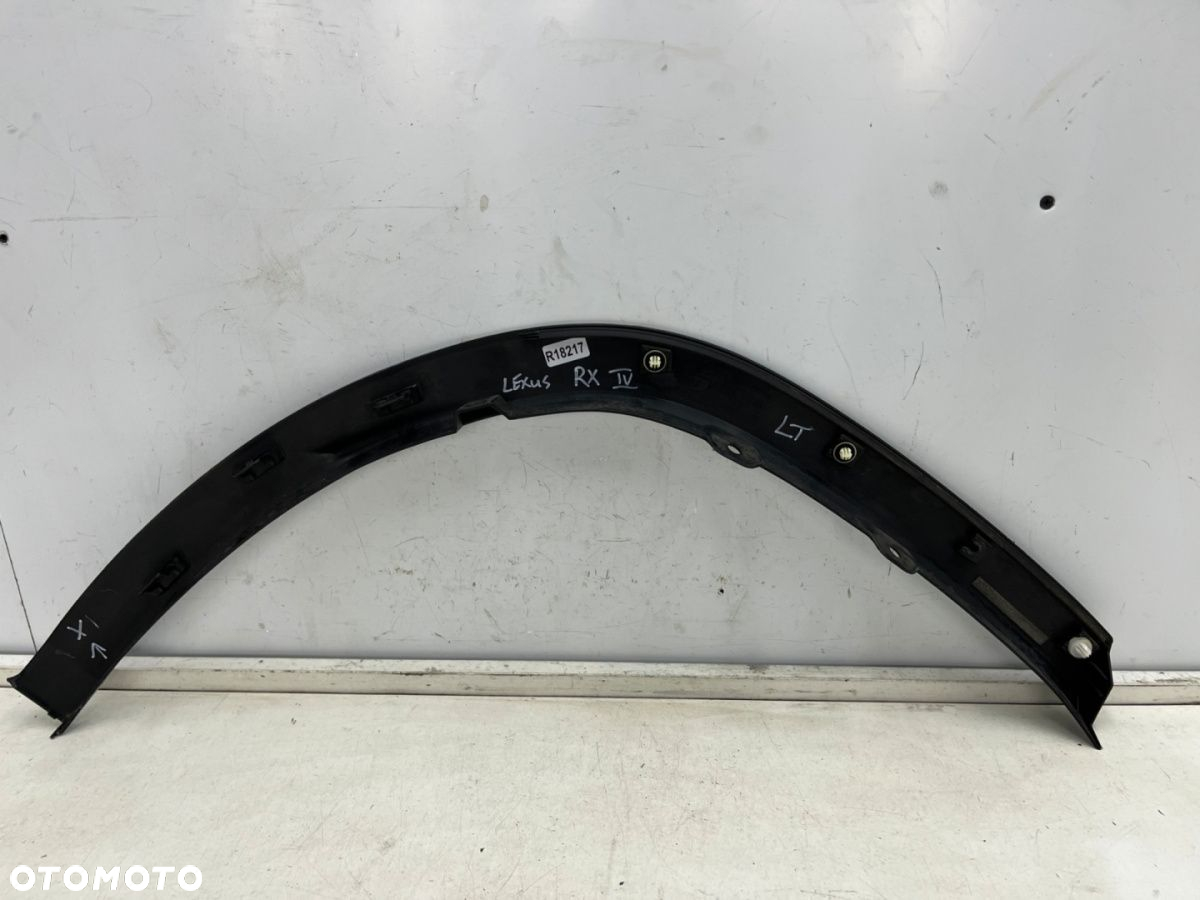 Listwa Lexus RX IV 450H 350 15-22r. nakładka rant nadkola błotnika lewa tylna 75606-48020 7560648020 - 13