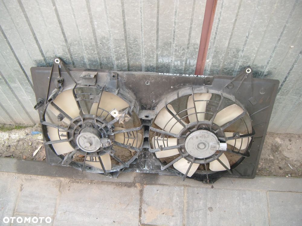 mazda 6 gg 04r 1.8 16v komplet wentylatorów chłodnic - 1