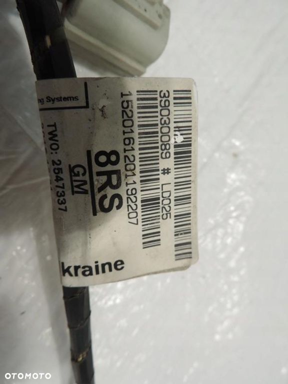 OPEL ASTRA V K HB WIĄZKA INSTALACJA TYŁ TYLNA PDC 39030089 - 4