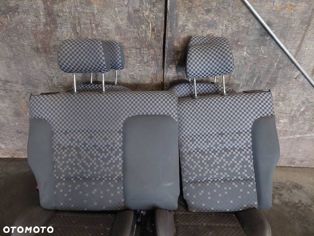 FOTEL FOTELE KOMPLET LEWY PRAWY KANAPA TYŁ AUDI A3 8L HB 3D - 4