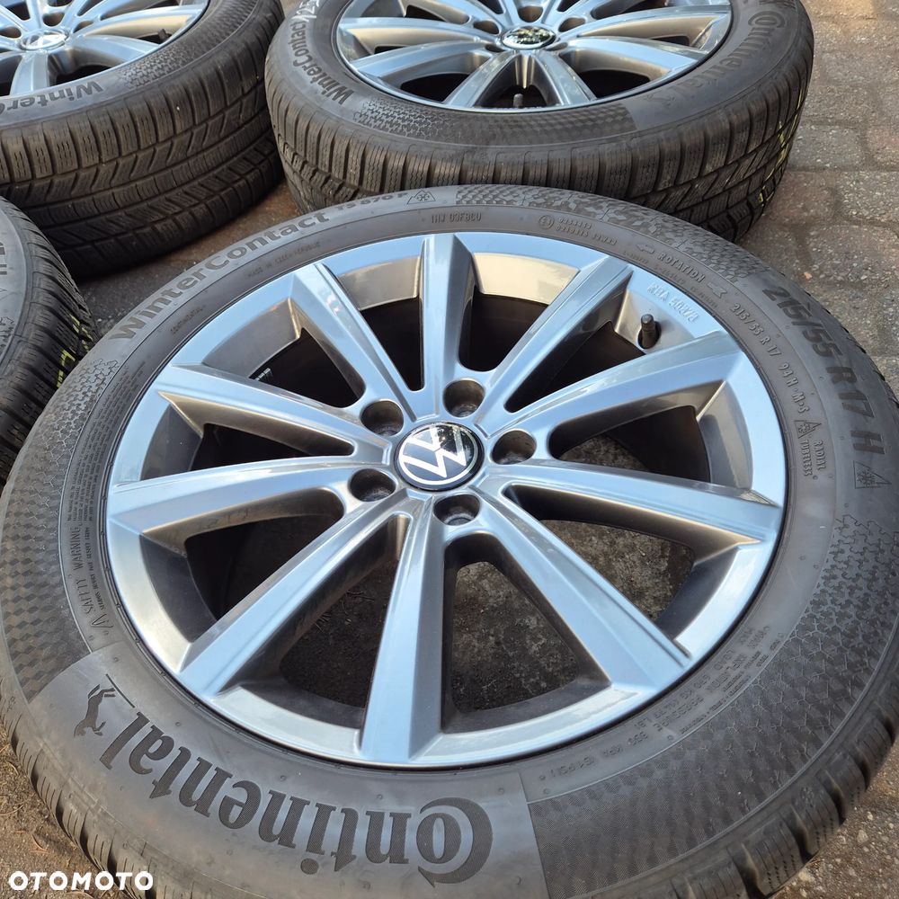 ZIMA KOŁA 215/55 R17 W PASSAT TOURAN SHARAN T-ROC SUPERB OCTAVIA KAROQ YETI - 6
