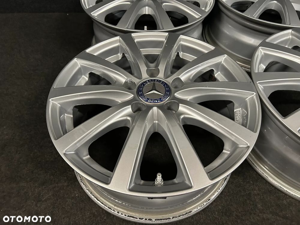Alufelgi Mercedes A-Klasa W169, W176, B-Klasa W245, W246, Vito 16 cali 5x112 4szt. Łądne z czujnikami! - 6