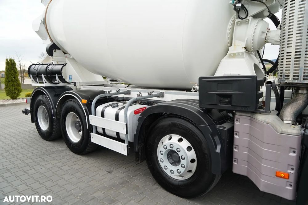 Renault C 430 / 8X4 / BETONIERĂ / CONVERTITOR 9 M3 / JANTE DIN ALIAJ / CAMERĂ / EURO 6 / - 17