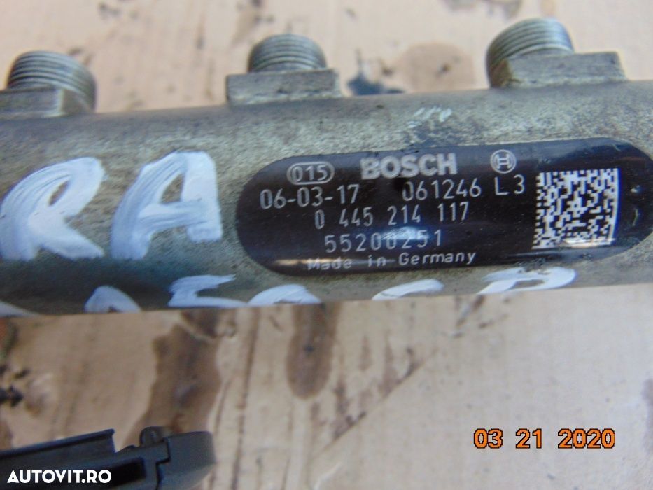 Rampa injectoare Opel 1.9cdti Astra H Vectra C Zafira B Alfa Romeo 1.9 - 3