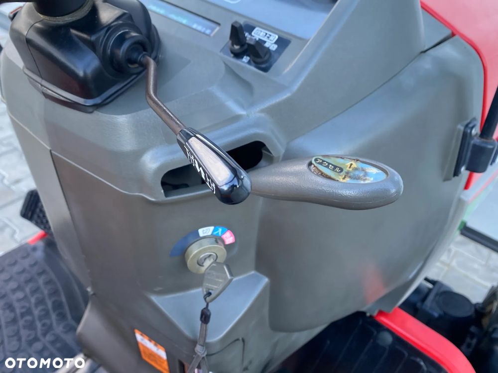 Yanmar AF120 Mini traktor Ciągnik Traktorek 4x4 + Ładowacz czołowy TUR Wspomaganie kierownicy Rewers - 21