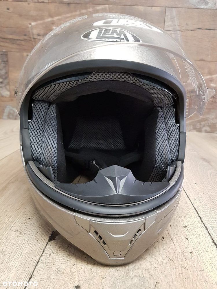 Kask motocyklowy LEM z odpinaną szczęką rozmiar M 57 - 3