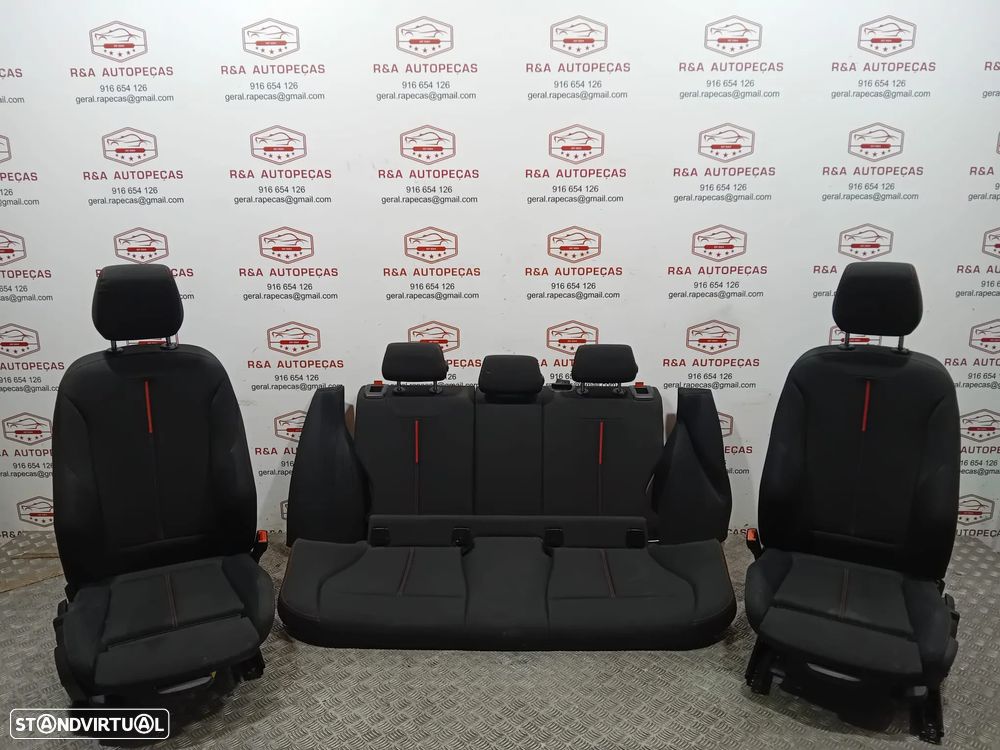Conjunto de Bancos BMW Série 1 F20 em Tecido Original - 17