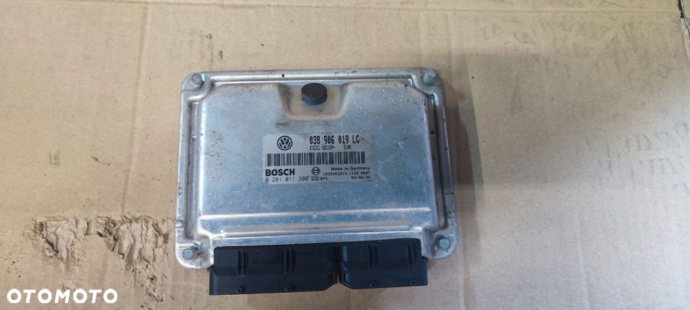 VW POLO 9N KOMPUTER SILNIKA 038906019LC WYLOGOWANY 1.9 TDI AXR - 1