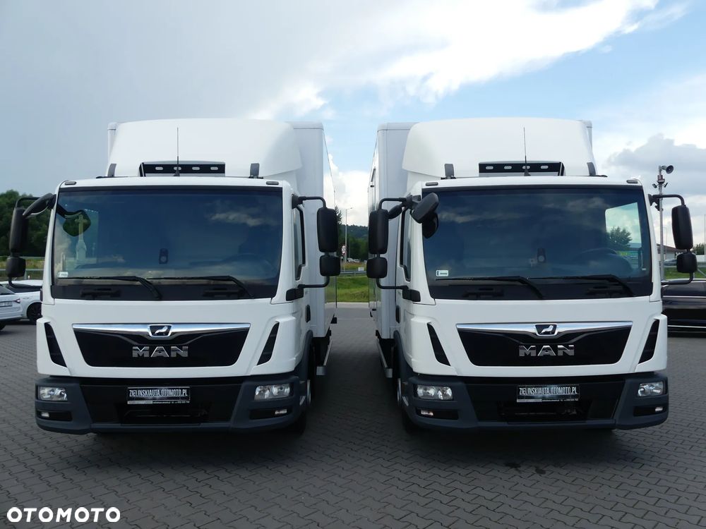MAN TGL 12.190 / EURO 6 / KONTENER + WINDA / NISKI PRZEBIEG / - 13