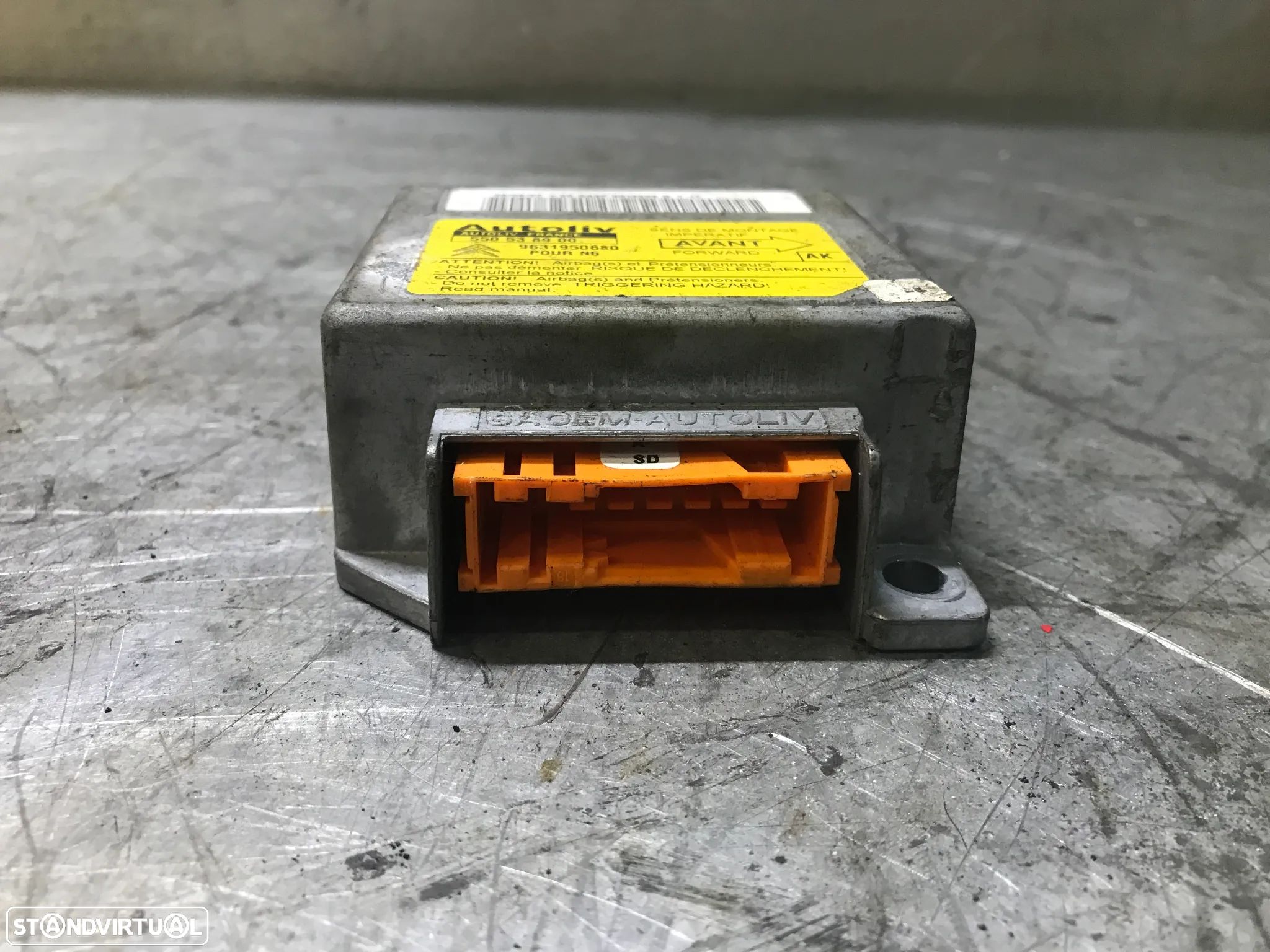 CENTRALINA DO AIRBAG CITROEN XSARA 9631950680 550538900 - 1