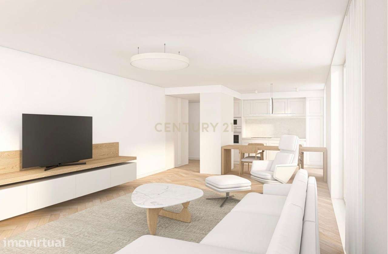 CONDE DA RIBEIRA - PENTHOUSE T5 DUPLEX - O Charme Urbano Encontra a Mo - Grande imagem: 4/13
